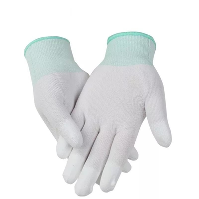 PU Electronic Work Anti Static Esd Glove Dengan PVC Dot Coated