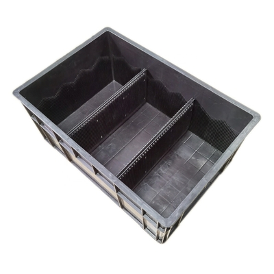 400x300x270 Baki Penyimpanan Elektronik ESD Antistatik Konduktif Untuk Komponen PCB