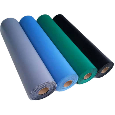 Layanan Manufaktur Elektronik Keset Meja ESD 120cm X 60cm Biru Hitam Abu-abu Hijau