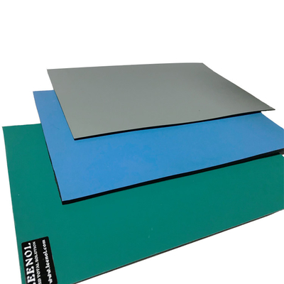 100cm X 90cm Green Rubber Mat, ESD Table Mat Untuk Perakitan Elektronik