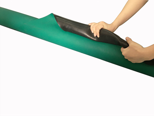 1.8mm / 2mm / 3mm / 5mm ESD Rubber Mat Anti Static Untuk Meja