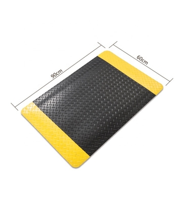 Platform Meja Lantai PVC Industri Anti Slip ESD Anti Kelelahan Tikar Untuk Bengkel