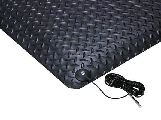 ESD PVC Anti Fatigue Antistatic Rubber Mat Lantai Industri Tugas Berat