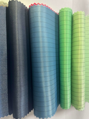 Polyester Mesh Strip Grid Carbon Cloth Anti Static Conductive Cleanroom Tekstil Clean Room Cloth Antistatic ESD Fabric