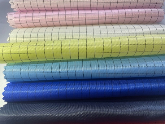 Kain Tahan Api ESD Konduktif Anti Static Waterproof Poly Cotton FR Twill Fabric Untuk Workwear