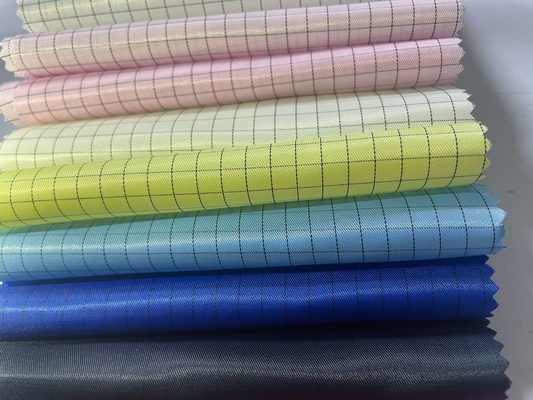 Kain Tahan Api ESD Konduktif Anti Static Waterproof Poly Cotton FR Twill Fabric Untuk Workwear