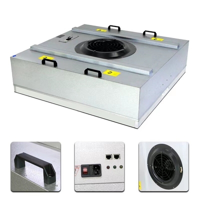 220 240V 50 60Hz FFU Fan Filter Laminar Flow Hood Untuk Membersihkan Kamar