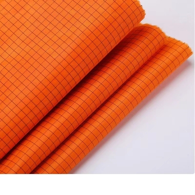 Cleanroom Anti Static ESD Fabrics Polyester Cotton Fabric 100d * 100d