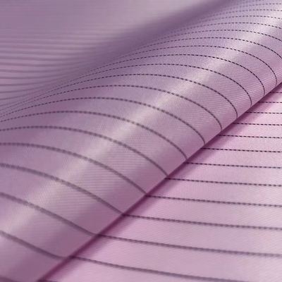 188*120 155gsm Kain Anti Statis Striped Cotton non static fabric
