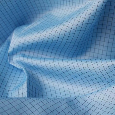 Kain Katun Antistatik ESD Grid Polyester Static Disipative Fabric