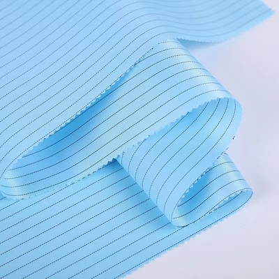 Kain Katun Antistatik ESD Grid Polyester Static Disipative Fabric