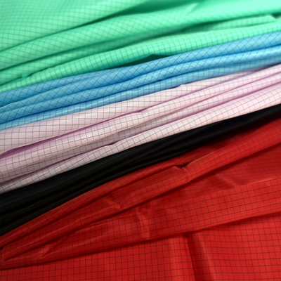 Kain ESD Anti Statis Konduktif Industri 380gsm Lining Fabric