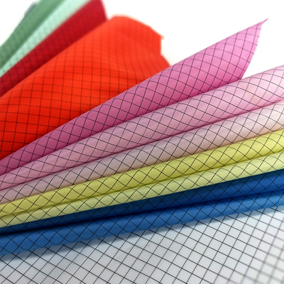 Kain ESD Anti Statis Konduktif Industri 380gsm Lining Fabric