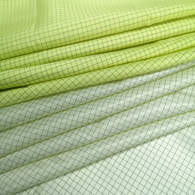Kain ESD Anti Statis Konduktif Industri 380gsm Lining Fabric