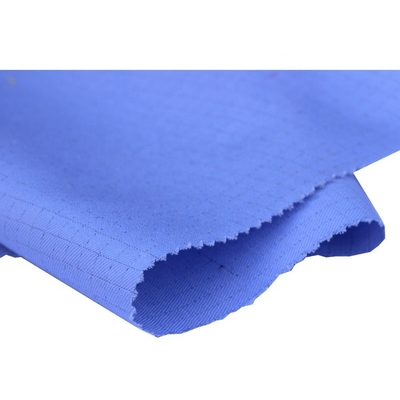 ESD Anti Statis Non Woven Kain Serat Karbon Poliester Untuk Cleanroom