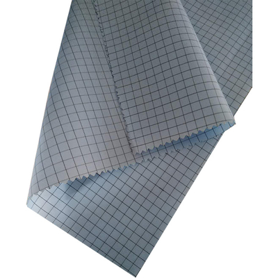 75D * 75D Anti Static ESD Fabrics Lab Coat Polyester Untuk Cleanroom