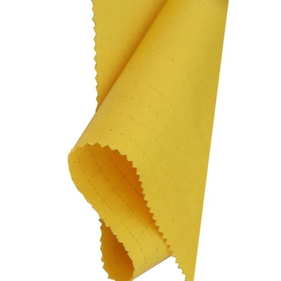 5mm Antistatic ESD Fabrics Polyester Textile Untuk Cleanroom Garment