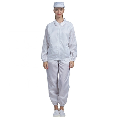 Waterproof Anti Static Coverall ESD Lint Free Reusable clean room secara keseluruhan