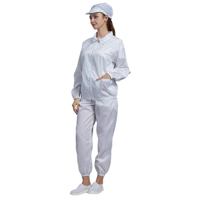 Waterproof Anti Static Coverall ESD Lint Free Reusable clean room secara keseluruhan