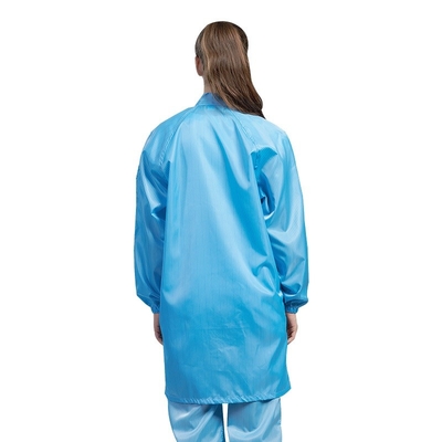 DG001 Pakaian Anti Statis ESD Smock Untuk Cleanroom Industri