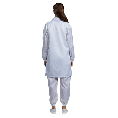 DG001 Pakaian Anti Statis ESD Smock Untuk Cleanroom Industri