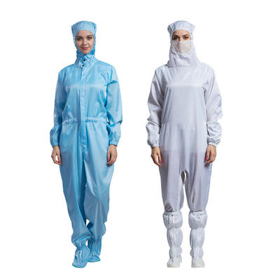 Perawat Dokter Seragam Anti Statis Bedah Medis Kustom Katun ESD Baju