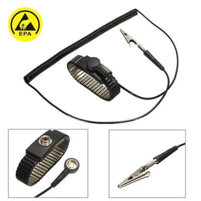 Adjustable ESD Anti Statis Gelang Klip Nirkabel Tangan Ground Ground