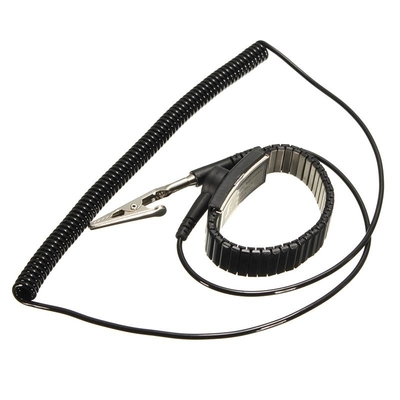 Adjustable ESD Anti Statis Gelang Klip Nirkabel Tangan Ground Ground