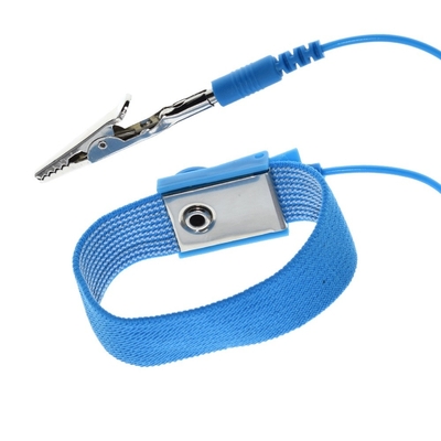 25G Elektronik ESD Tali Pergelangan Tangan Stainless Steel Gelang Anti Statis