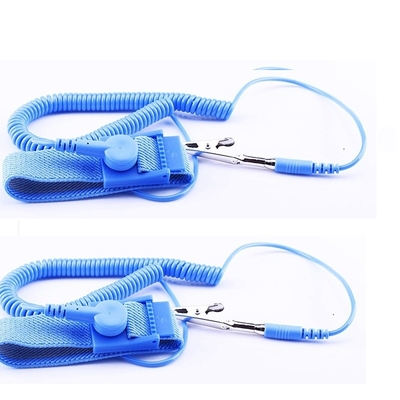 25G Elektronik ESD Tali Pergelangan Tangan Stainless Steel Gelang Anti Statis