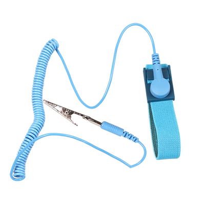 Nylon Anti Static ESD Wrist Strap Protection Band Berbagai Warna Untuk Cleanroom