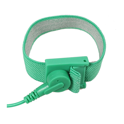 Corded Anti static ESD Wrist Strap Kabel Spiral Area Elektrostatik
