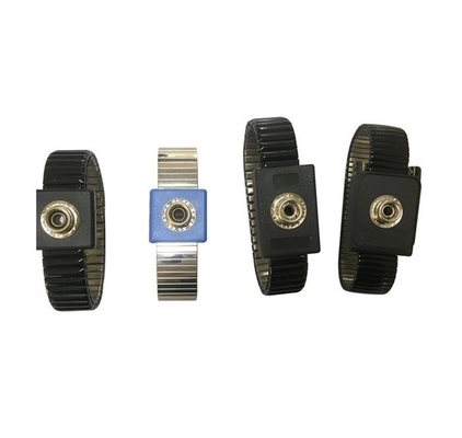 ISO CE Elastic ESD Anti Static Wrist Strap Dengan Pembuatan Profesional