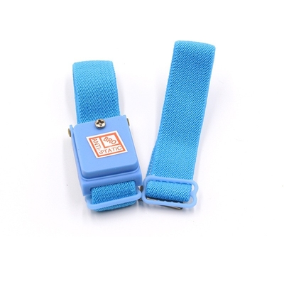 ISO CE Elastic ESD Anti Static Wrist Strap Dengan Pembuatan Profesional