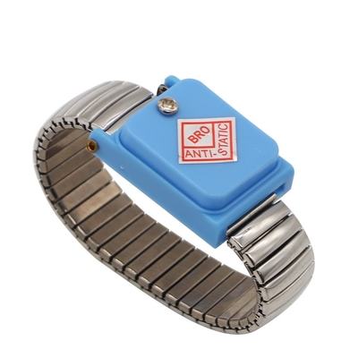 Wireless Anti Static ESD Wrist Strap Cable Metal Wrist Band Dengan PVC