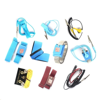 Wireless Anti Static ESD Wrist Strap Cable Metal Wrist Band Dengan PVC