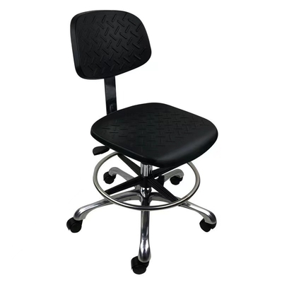 AntiStatic ESD Ekonomis Ergonomis Lab Kursi Aluminium ESD Kursi Dengan Roda