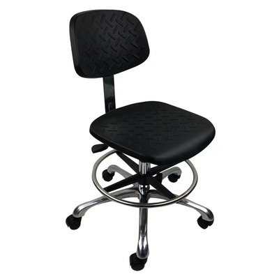 AntiStatic ESD Ekonomis Ergonomis Lab Kursi Aluminium ESD Kursi Dengan Roda