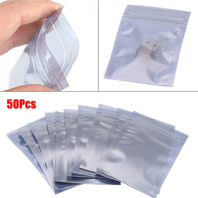 ESD Mbb Vacuum Pack Bags Anti Static Printed LDPE Foil Moisture Barrier