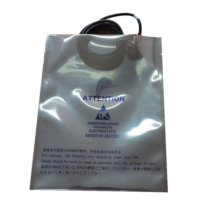Tas Statis ESD Gusset Elektronik Aluminium Foil ESD Plastic Bag