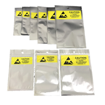 Aluminium Foil Anti Static ESD Bags Moisture Barrier Untuk Komponen Pengemasan