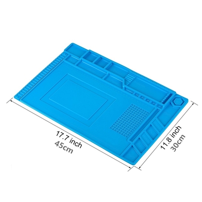 ESD 5mm Tahan Panas Work Mat Pemeliharaan Platform Anti Static Pad Untuk Perbaikan Seluler