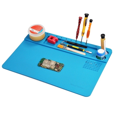 655g Tahan Panas Esd Mat Welding Silicone Soldering Isolasi Pad
