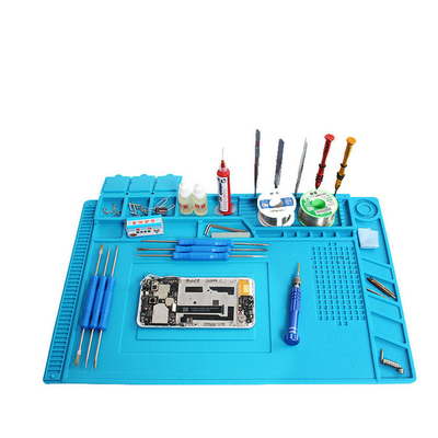 655g Tahan Panas Esd Mat Welding Silicone Soldering Isolasi Pad