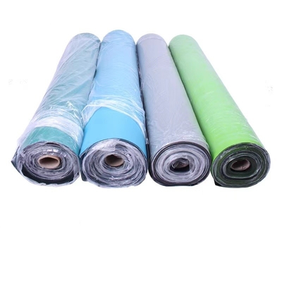 Lembaran Karet Anti Statis Konduktif ESD Tebal 2mm Lantai Mat Roll