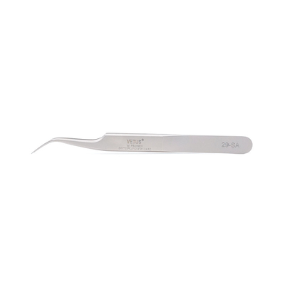 ESD Antistatic Vetus Eyelash Pinset 6A-SA Alat Ekstensi Asli