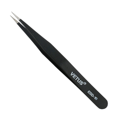 Metal Vetus Lash Pinset SA Pinset Presisi Titik Halus Untuk Cleanroom
