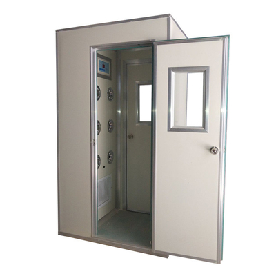 GMP Standard 380V Pharmaceutical Cleanroom Air Shower Sliding Door
