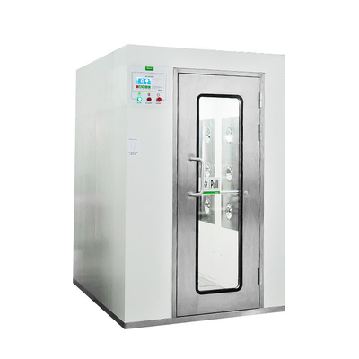 1100W Debu Hapus Cleanroom Air Shower Unit Rolling Door Cargo