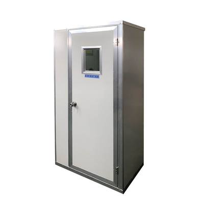 GMP Cleanroom Air Shower SUS201 SUS304 Dengan Sistem Air Interlocked